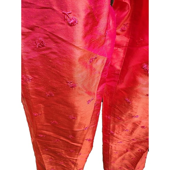 K.A.T.E. for Concept Clothing 3 Piece Silk Womens Outfit Embroidered Size XL - Picture 13 of 16